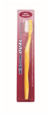 Wisdom Dual Texture Toothbrush
