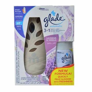 Diffuseur automatique 3 en 1 avec recharge Lavande et vanille 269ml - GLADE