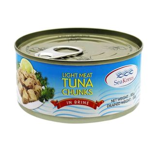 Sea Korus Tuna Chunks In Brine 185G