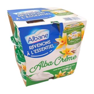 Pack Yaourt à Cuillère Brassé Vanille Albane 8x110g