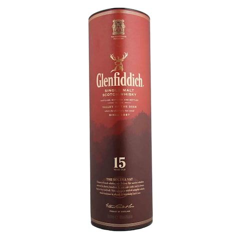 Glenfiddich 15 Year Old Single Malt Scotch Whisky 70Cl