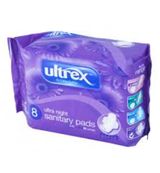 Secrets Ultra Overnight Pads 8Pc