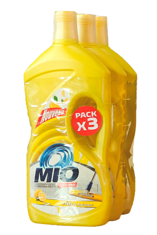 Mio Lot X3 Nettoyants Sol Lavande, Citron & Oud 1L