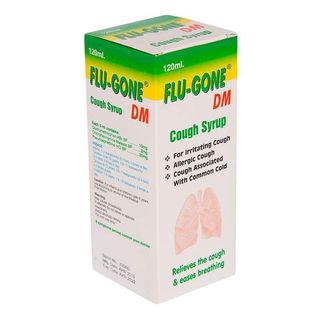 Flu-Gone DM Cough Syrup, 120ml