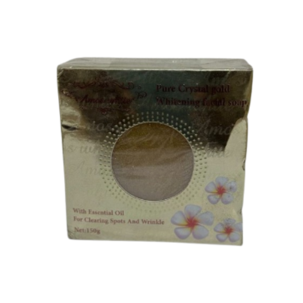 Amos White Whitening Facial Soap 150G