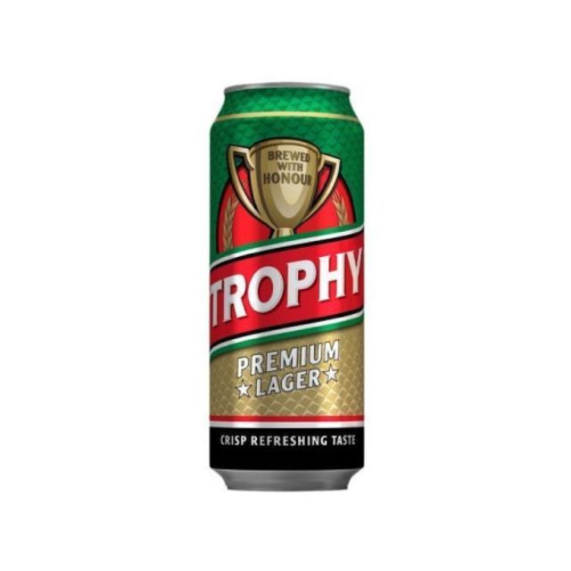 Trophy Lager Can 500Ml
