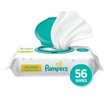 Pampers Wipes Sensitive 56Pcs