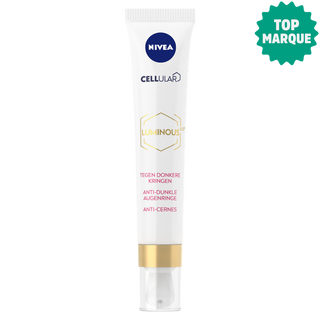 NIVEA Soin contour des yeux Anti-cernes LUMINOUS630® - Acide Hyaluronique & caféine - 15ml