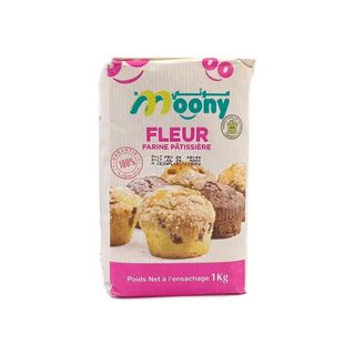 Farine Fleur Pâtissière 1Kg Moony - Moony