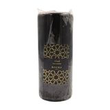 Bougie Cylindrique Noire Parfumée au Musc 150x60mm