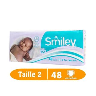 SMILEY COUCHE T1/2 MINI 3-5KG*48