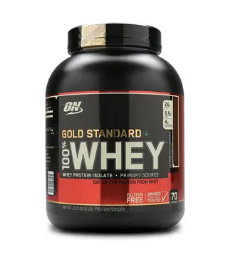 ON GOLD STNRD 100% WHEY EXTREME MILK CHOC (5LBS) 2.27KG