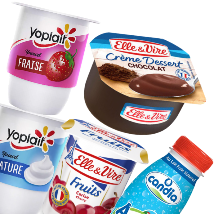 Yaourts et Desserts.