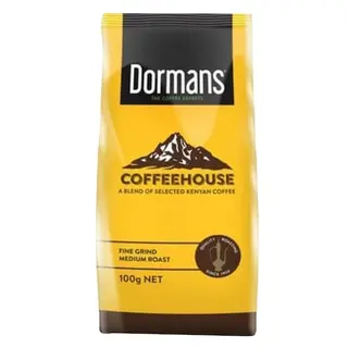 Dormans Coffeehouse Medium Roast Medium Grind 100g