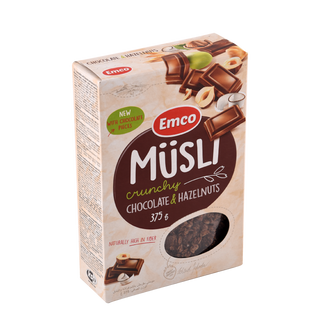 Muesli Chocolat - Noisette EMCO 375GR  - 945