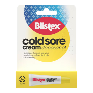 Blistex cold sore cream tube 2g