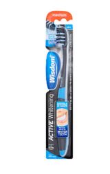 Wisdom Active Whitening Medium Charcoal Toothbrush