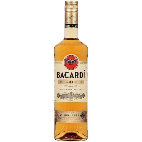 Bacardi Carta De Oro Gold Rum 750Ml