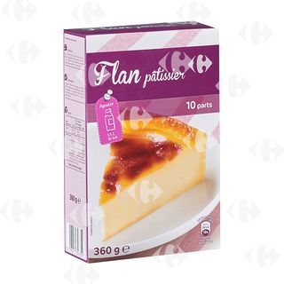 Flan Pâtissier Nature Carrefour 360g