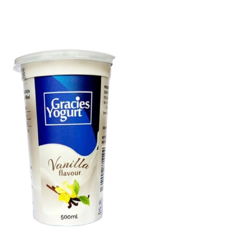Gracie'S Vanilla Yoghurt 500Ml C