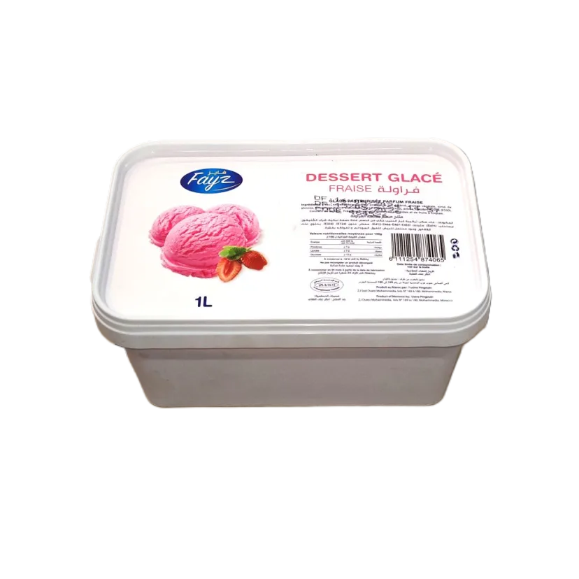 Glace en pot & en bac