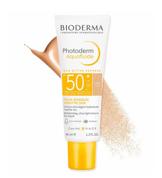 BIODERMA PHOTODERM MAX SPF50+ AQUAFLUIDE TEINTE CLAIRE 40ML
