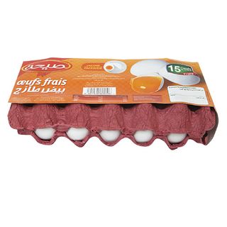 Oeufs 15 Pcs Nassiha Jaune Orange - 126