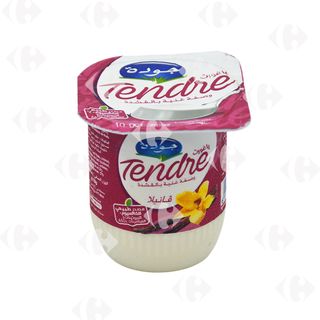 Yaourt saveur vanille Tendre 110g - JAOUDA