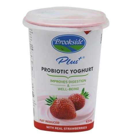 Brookside Real Strawberry Probiotic Yoghurt 450G