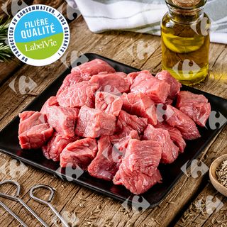 Brochette de Bœuf 500g - Filière Qualité