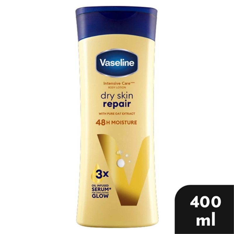 Vaseline Intensive Care Body Lotion Dry Skin Repair 400Ml