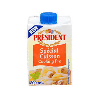 President Creme Uht Spec Cuisson 18% 20Cl