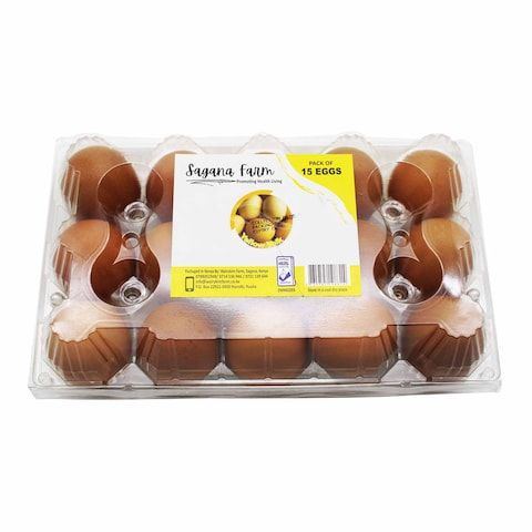 Sagana Farm Eggs 15 Pieces Pack