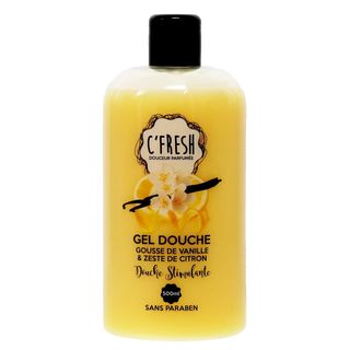 Gel Douche Pour Femme Vanille C Fresh 500Ml