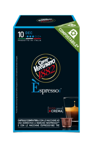 Caffe Vergnano Arabica Decaf Capsules Espresso (10 x 5g)
