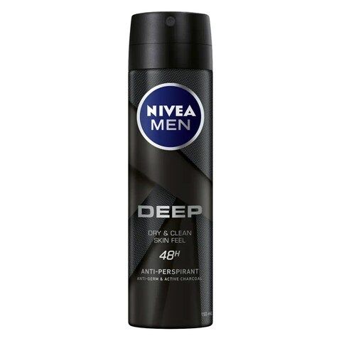 Nivea Deep Spray For Men 150Ml