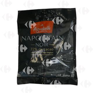 Aiguebelle Napolitain Sachet de Chocolat Noir 72% Cacao 100g