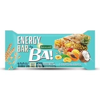 Bakalland  Ba! Energy Bar 5 Trop. Fruits 40g