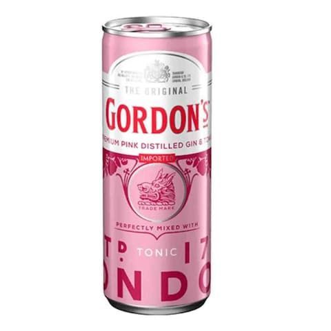 Gordons Gin Pink Tonic Can 330ml