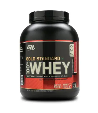 ON GOLD STNRD 100% WHEY DELICIOUS STRAWBERRY (5LBS) 2.27KG