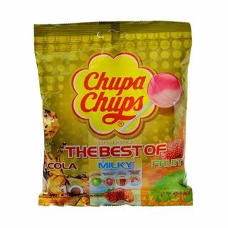 Sucettes saveurs assorties x10 120g - CHUPA CHUPS