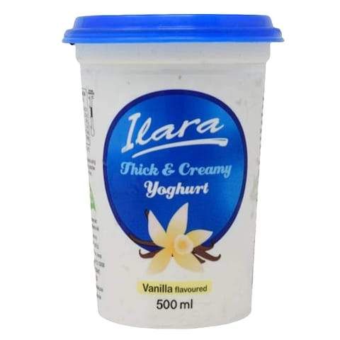 Ilara Thick And Creamy Vanilla Yoghurt 500ml