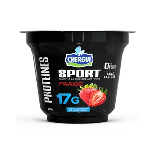 CHERGUI Sport - YAC protéine - Fraise (200g)