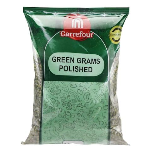 Carrefour M Green Grams Polished 1kg