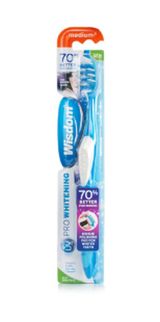 Wisdom Active Whitening Toothbrush Medium