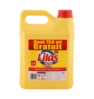 Eau de javel Classic LILAS 5L-750ML GRATUIT  - 046