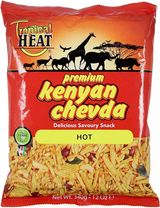 Trop.heat kenyan chevda hot 340gms