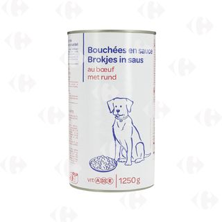 Boulettes pour Chiens au Bœuf Carrefour 800g