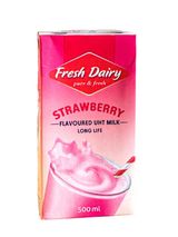 Fresh Dairy Uht Flavoured Milk 500Ml-Strawberry