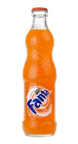 Fanta Glass Bottle
